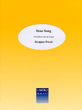 Illustration de Saxo song pour saxophone alto