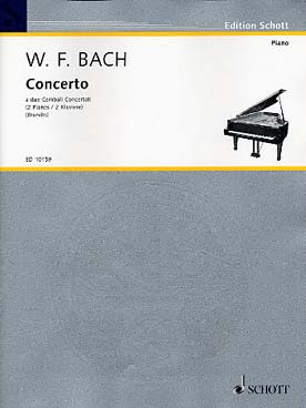 Illustration de Concerto pour 2 clavecins