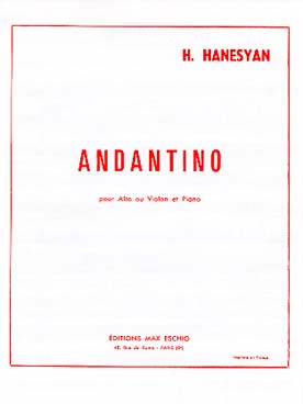 Illustration de Andantino