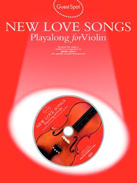 Illustration guest spot new love songs violon + cd