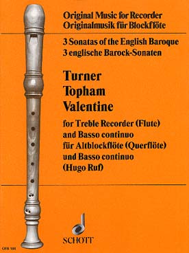 Illustration de 3 SONATAS OF THE ENGLISH BAROQUE