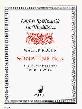 Illustration de Sonatine N° 2 en fa M (soprano)
