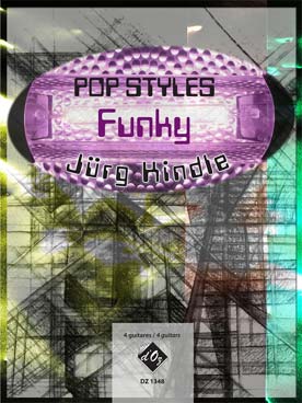 Illustration de Pop styles pour 4 guitares - Funky