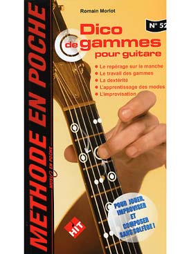Illustration de DICO DE GAMMES pour guitare (collection Music en poche)