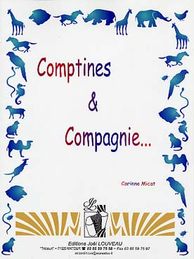 Illustration de Comptines & compagnie : 18 petites pièces pour accordéon traditionnel clavier MII basses composées