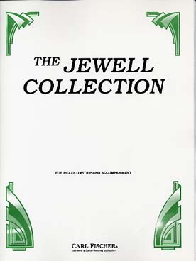 Illustration jewell collection pour flute piccolo