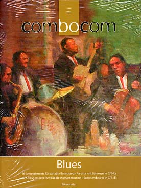 Illustration de BLUES COMBOCOM : 16 arrangements pour instrumentation variable