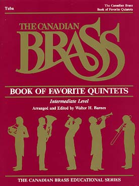 Illustration canadian brass book fav quintet tuba