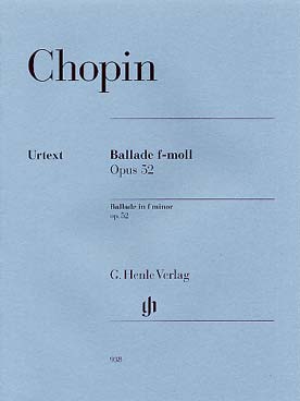 Illustration de Ballade op. 52 en fa m