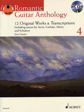 Illustration romantic guitar anthology vol. 4 + cd