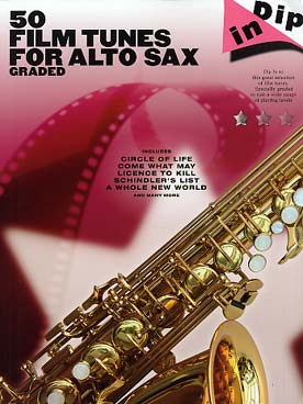 Illustration film tunes (50) for saxophone