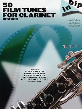 Illustration film tunes (50) for clarinette