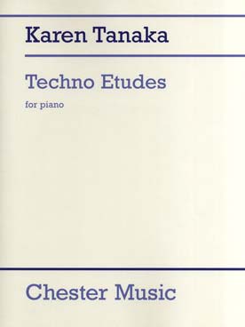 Illustration de Techno etudes (écrit pour le pianiste Tomoko Mukaiyama)