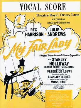 Illustration de MY FAIR LADY vocal score