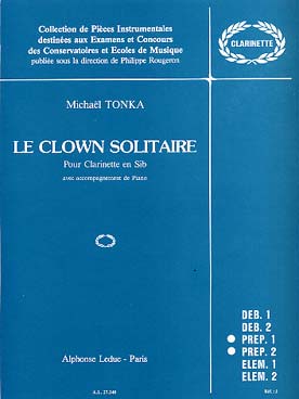 Illustration tonka le clown solitaire