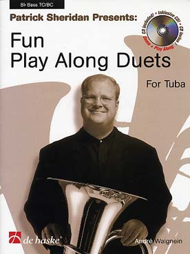 Illustration de FUN PLAY ALONG DUETS avec CD pour tuba en si b (clé de sol/clé de fa)