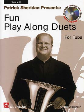 Illustration fun play along duets avec cd tuba ut