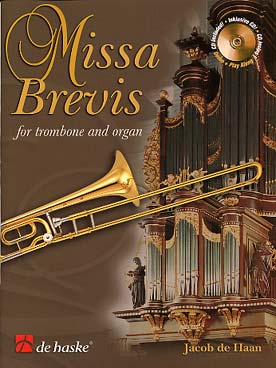 Illustration de Missa Brevis pour trombone et orgue avec CD