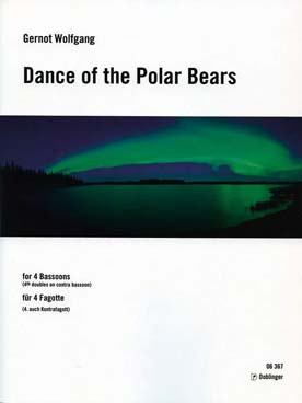 Illustration de Dance of the polar bears, sur un thème  de Thelonius Monk