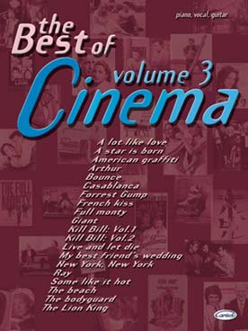 Illustration de BEST OF CINEMA (P/V/G) - Vol. 3