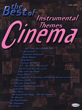 Illustration de BEST OF INSTRUMENTAL THEMES CINEMA : 21 thèmes de film (James Bond, H. Potter, Blade runner, Simpsons, X Files...)