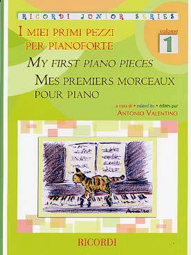 Illustration de Mes PREMIERS MORCEAUX POUR PIANO - Vol. 1 : 50 morceaux très faciles