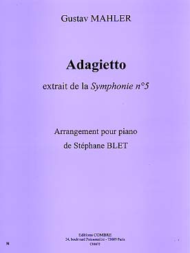 Illustration de Adagietto de la 5e Symphonie (tr. Blet)