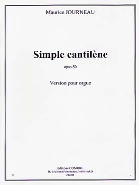Illustration de Simple cantilène op. 50