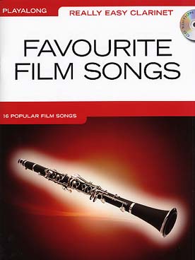 Illustration favourite film songs clarinette