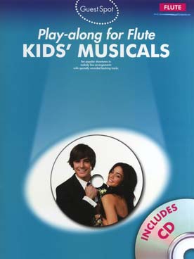 Illustration guest spot kid's musicals flute + cd