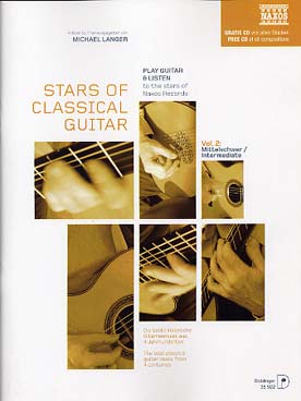 Illustration stars of classical guitar avec cd vol 2