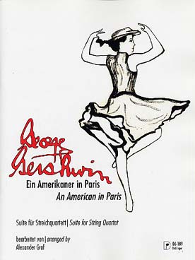 Illustration de Un Américain à Paris, suite pour quatuor à cordes (arr. Alexander Graf)