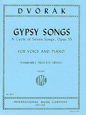 Illustration de Gypsy songs op. 55 (Zigeuner melodien) - Voix élevée