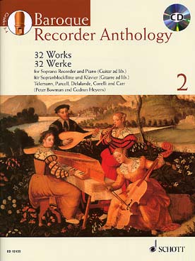 Illustration baroque recorder anthology vol. 2