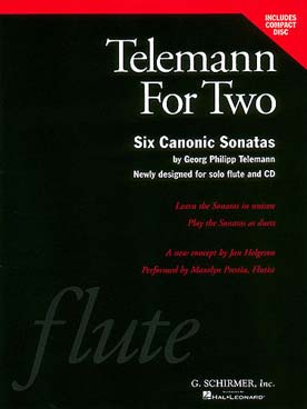 Illustration telemann sonates canoniques (6) avec cd