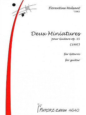 Illustration de 2 Miniatures op. 15, pour les enfants