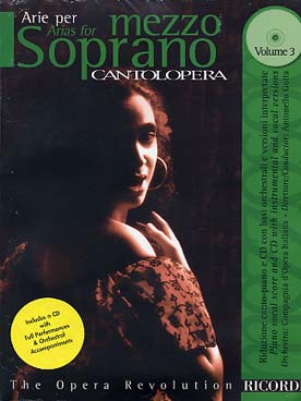 Illustration arias pour mezzo-soprano vol. 3 + cd
