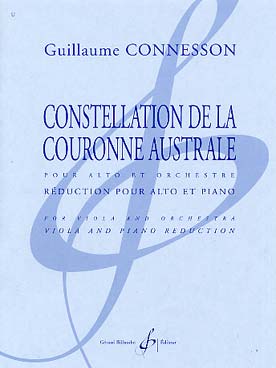 Illustration de Constellation de la couronne australe pour alto et orchestre, réd. piano