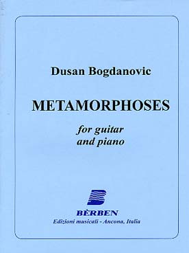 Illustration de Métamorphoses pour guitare et piano