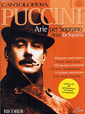 Illustration puccini arias pour soprano vol. 1 + cd