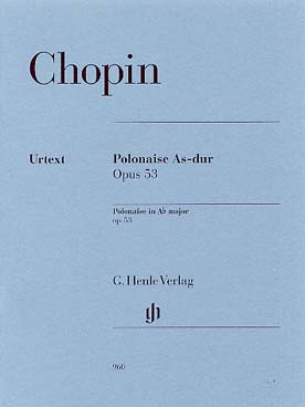 Illustration de Polonaise op. 53 en la b M