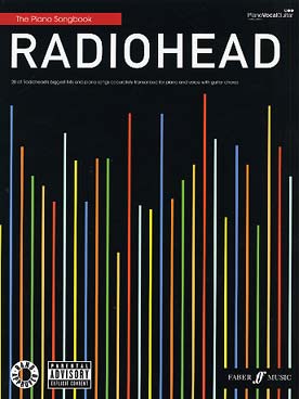 Illustration radiohead piano songbook (p/v/g)