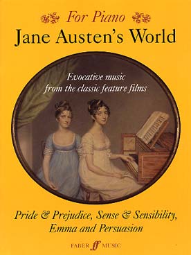 Illustration de JANE AUSTEN'S WORLD  : thèmes des films Emma, Orgueil et préjugés, Persuasion, Sense & sensibility