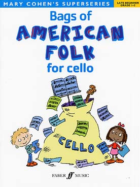 Illustration de Bags of American folk : 39 courtes pièces faciles