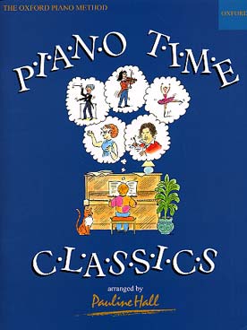 Illustration de PIANO TIME CLASSICS (tr. Hall)
