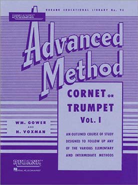 Illustration de Advanced method (trompette/cornet) - Vol. 1   