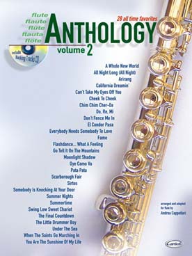 Illustration anthology avec cd vol. 2 flute