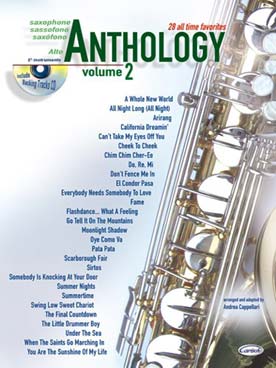 Illustration anthology avec cd vol. 2 saxo alto
