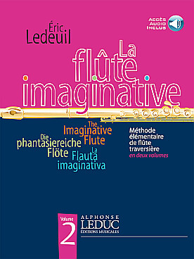 Illustration de La Flûte imaginative, méthode avec accès audio - Vol. 2
