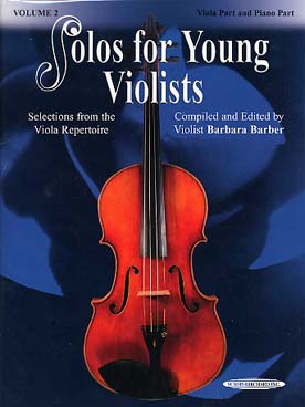 Illustration de SOLOS FOR YOUNG VIOLISTS (tr. Barber) - Vol. 2